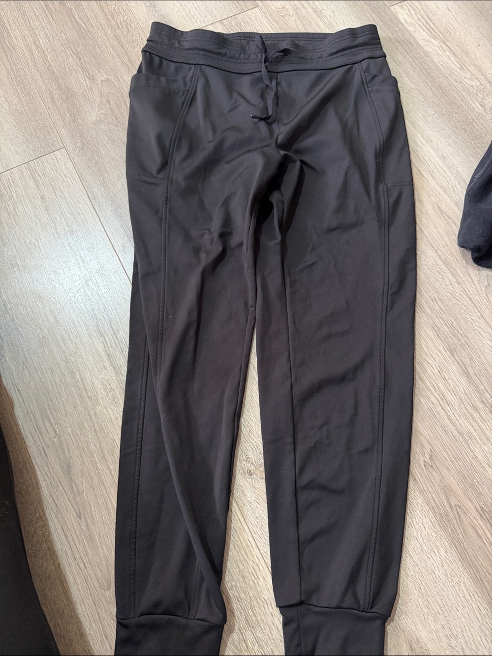 32 Degrees Black Track Jogger Pants